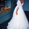 Весільна сукня з блискітками