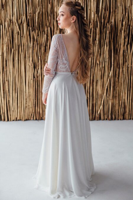 Весільна сукня GILL, колекція MAGIC OF TENDERNESS, бренд LORA SONG, фото 4