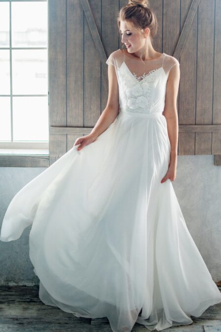 Свадебное платье ZARALLA, коллекция THE ANGELS, бренд RARE BRIDAL, фото 4