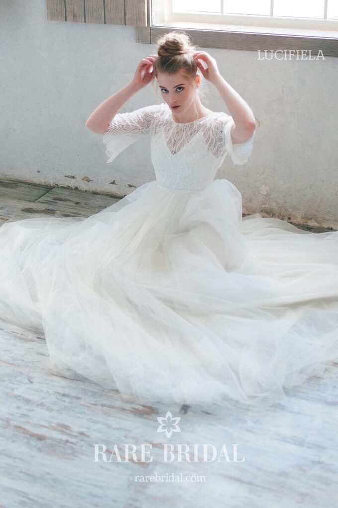 Свадебное платье LUCIFIELA, коллекция THE ANGELS, бренд RARE BRIDAL, фото 1
