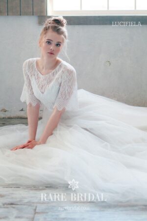 Свадебное платье LUCIFIELA, коллекция THE ANGELS, бренд RARE BRIDAL, фото 2